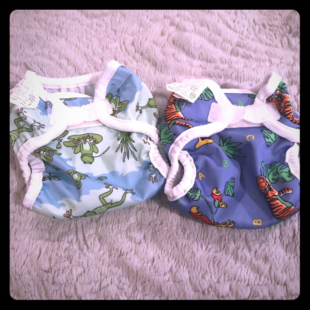 2 Bummis Whisper Wraps Covers